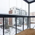 City Island Studio Apartment, 4 Beds, Street Parking, 3Km To Helsinki City Center, Bus Stop 200M